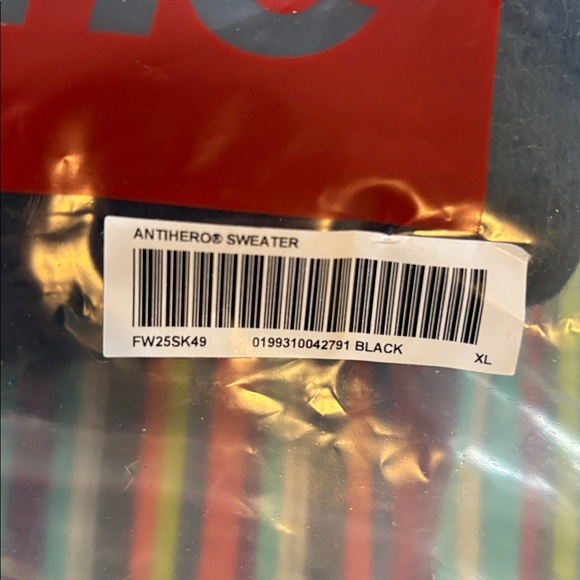 Sale Supreme anti-hero sweater NWT (size extra large) beautiful quality - Picture 15 of 16